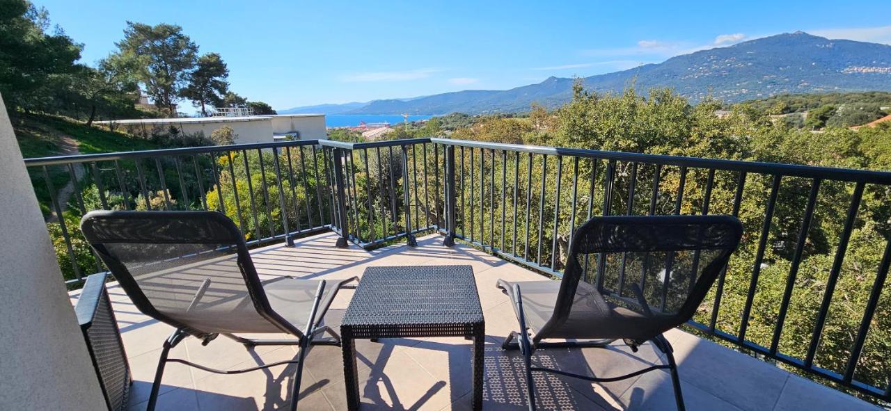 T3 Le Myrte Vue Mer & Montagne Idealement Situe Propriano  Kültér fotó